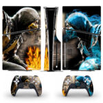 Mortal Kombat 1 PS5 Slim Skin Sticker Cover