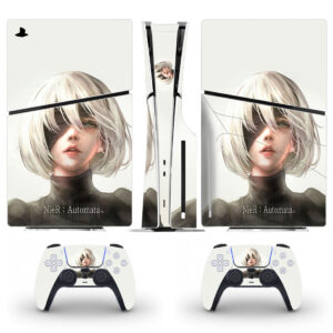 NieR:Automata Skin Sticker For PS5 Slim Design 1