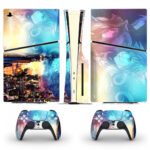 Kingdom Hearts III PS5 Slim Skin Sticker Cover