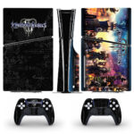 Kingdom Hearts III PS5 Slim Skin Sticker Cover Design 1