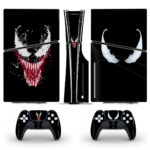 Venom Skin Sticker For PS5 Slim