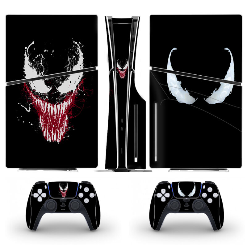 Venom Skin Sticker For PS5 Slim