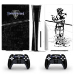 Kingdom Hearts III Skin Sticker For PS5 Slim Design 2