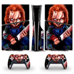 Chucky Skin Sticker For PS5 Slim