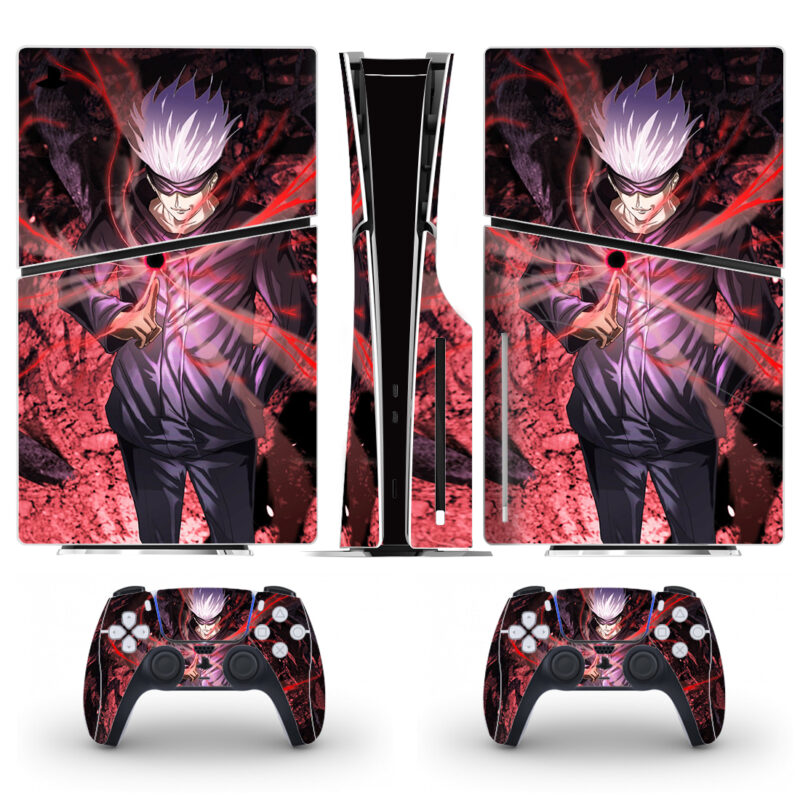 Satoru Gojo Skin Sticker For PS5 Slim