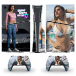 Grand Theft Auto VI Skin Sticker For PS5 Slim