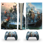 God Of War PS5 Slim Skin Sticker Cover