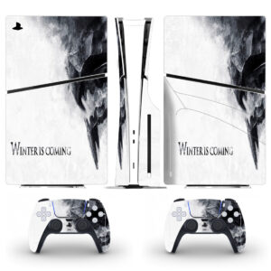 Winter Is Coming PS5 Slim Skin Sticker Cover