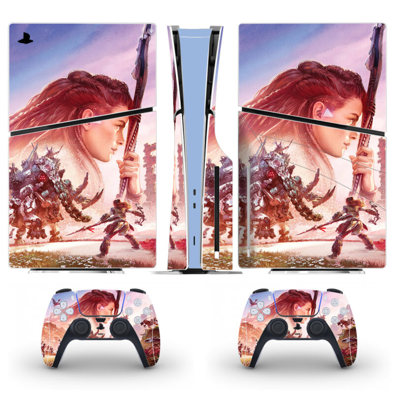 Horizon Forbidden West Skin Sticker For PS5 Slim Design 1