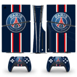 Paris Saint-Germain F.C. Skin Sticker For PS5 Slim