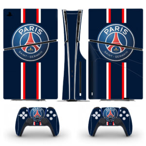 Paris Saint-Germain F.C. Skin Sticker For PS5 Slim