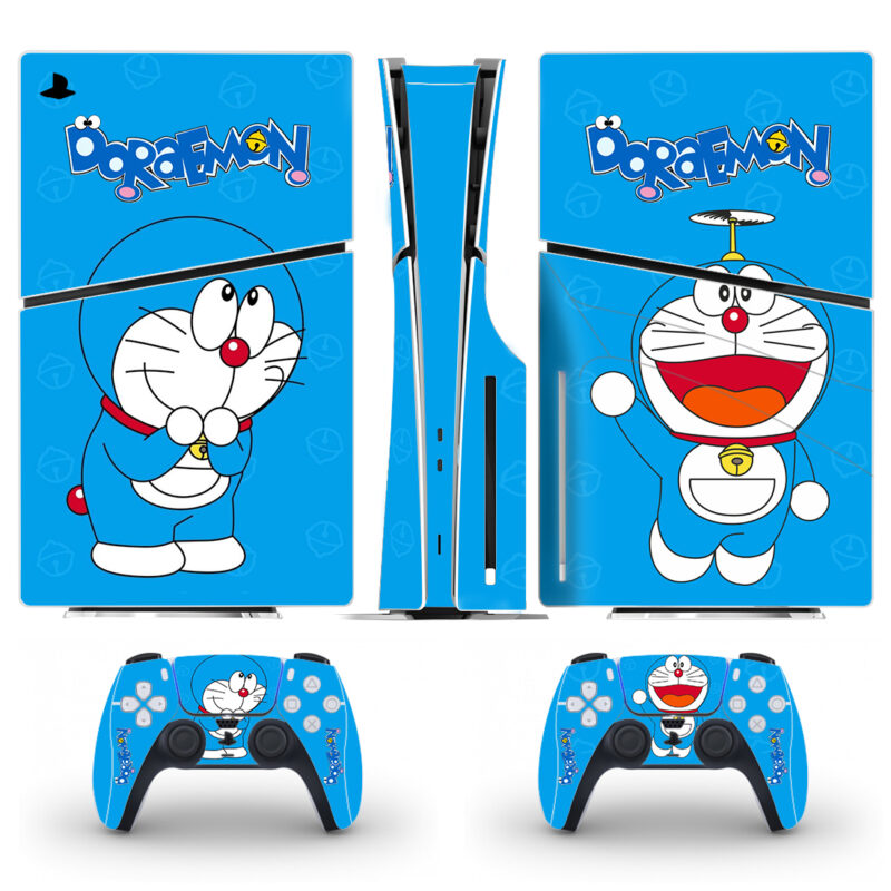 Doraemon Skin Sticker For PS5 Slim