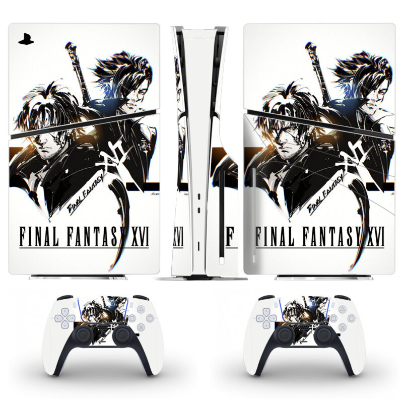 Final Fantasy VII PS5 Slim Skin Sticker Cover