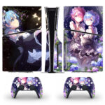 Rem Skin Sticker For PS5 Slim