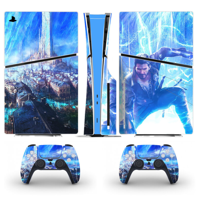 Final Fantasy XVI Skin Sticker For PS5 Slim Design 2