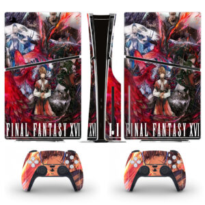 Final Fantasy XVI PS5 Slim Skin Sticker Cover Design 2