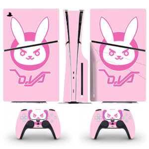 D.Va Skin Sticker For PS5 Slim