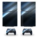 Metal Shiny Texture Skin Sticker For PS5 Slim