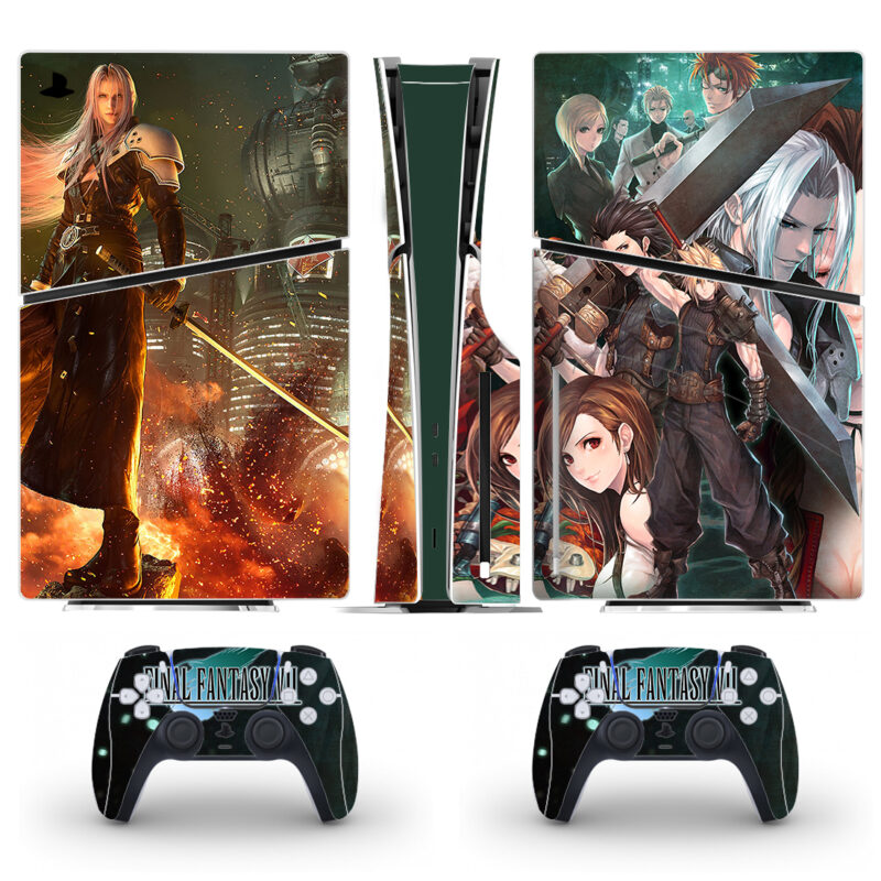 Final Fantasy VII Skin Sticker For PS5 Slim