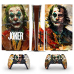 Joker Skin Sticker For PS5 Slim Design 1