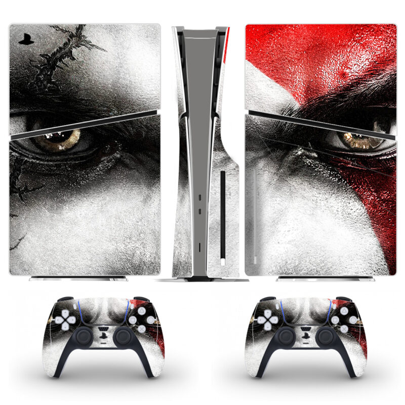 God Of War Skin Sticker For PS5 Slim Design 1