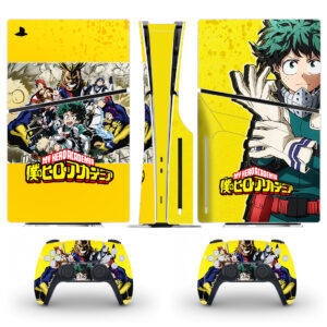 My Hero Academia PS5 Slim Skin Sticker Cover