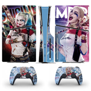 Harley Quinn PS5 Slim Skin Sticker Cover