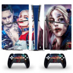 Suicide Squad Skin Sticker For PS5 Slim