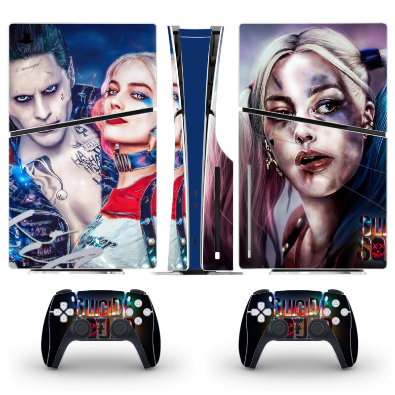 Suicide Squad Skin Sticker For PS5 Slim