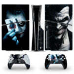 Joker PS5 Slim Skin Sticker Cover Design 1