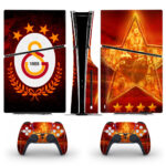 Galatasaray S.K. And Team Skin Sticker For PS5 Slim