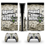 Grand Theft Auto V Skin Sticker For PS5 Slim Design 1