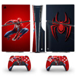 Spider-Man Skin Sticker For PS5 Slim