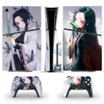 Demon Slayer: Kimetsu No Yaiba PS5 Slim Skin Sticker Cover