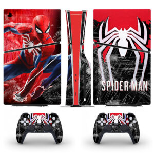 Spider-Man PS5 Slim Skin Sticker Cover