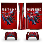 Spider-Man 2 Skin Sticker For PS5 Slim