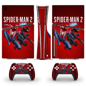 Spider-Man 2 Skin Sticker For PS5 Slim