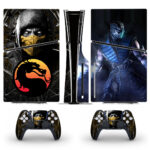 Mortal Kombat Skin Sticker For PS5 Slim