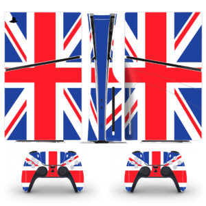Flag Of The United Kingdom PS5 Slim Skin Sticker Cover