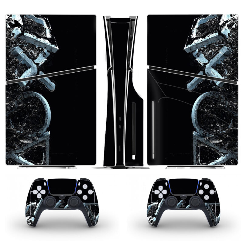 PlayStation Button Decal Skin Sticker For PS5 Slim