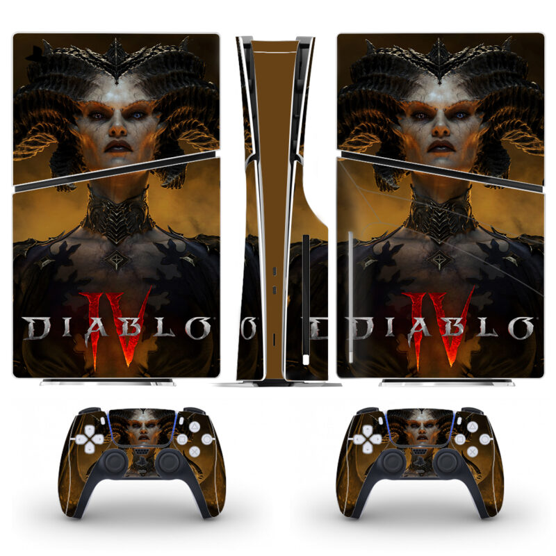 Diablo IV Skin Sticker For PS5 Slim