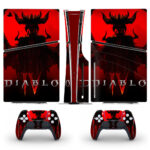 Diablo IV PS5 Slim Skin Sticker Cover