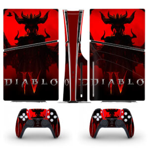 Diablo IV PS5 Slim Skin Sticker Cover