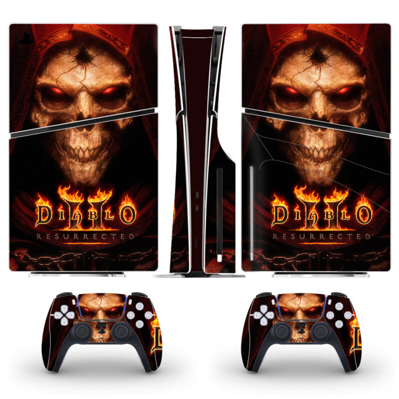 Diablo II: Resurrected Skin Sticker For PS5 Slim