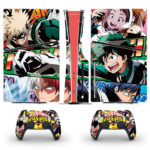 My Hero Academia PS5 Slim Skin Sticker Cover Design 1