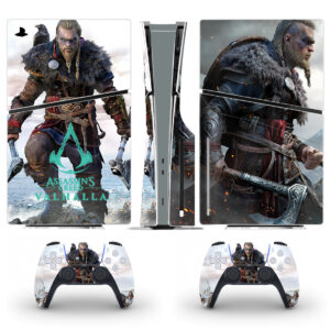 Assassin's Creed Valhalla Skin Sticker For PS5 Slim