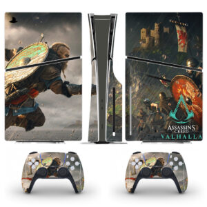 Assassin's Creed Valhalla PS5 Slim Skin Sticker Cover