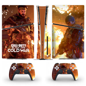 Call Of Duty: Black Ops Cold War Skin Sticker For PS5 Slim