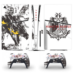 Monster Hunter World PS5 Slim Skin Sticker Cover