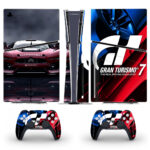 Gran Turismo 7 The Real Driving Simulator Skin Sticker For PS5 Slim Design 1